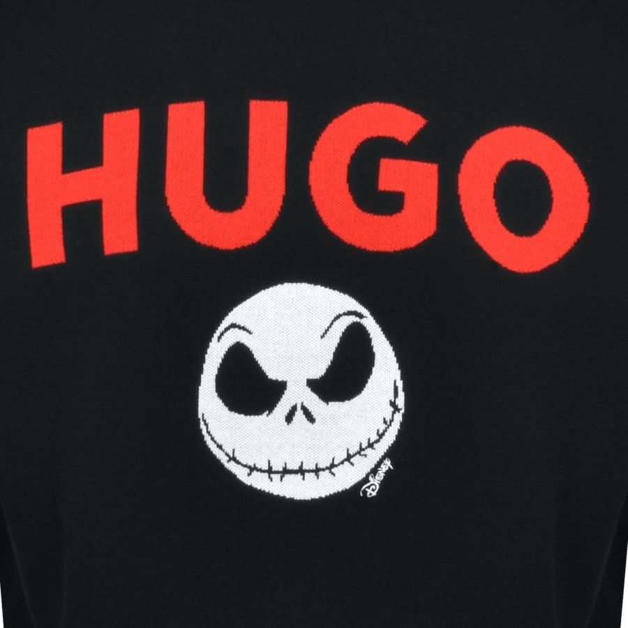 HUGO Nightmare Before Christmas Jumper Black Mainline Menswear